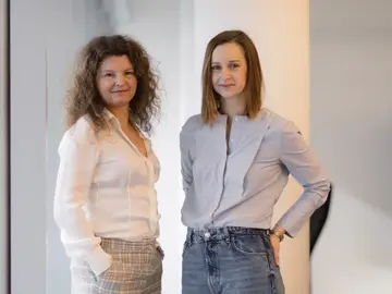 Markéta Nováková a Kateřina Chvalinová