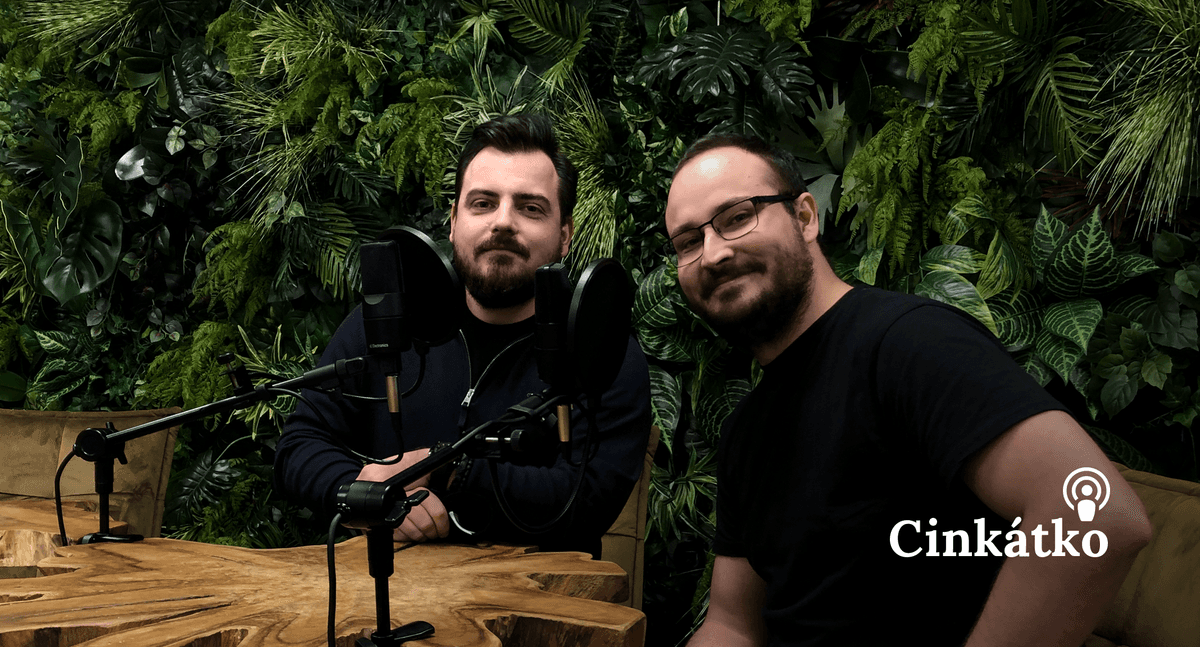 Daniel Chovanec a Jakub Urban (Driveto) v podcastu Cinkátko