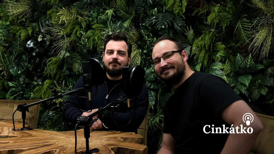 Daniel Chovanec a Jakub Urban (Driveto) v podcastu Cinkátko