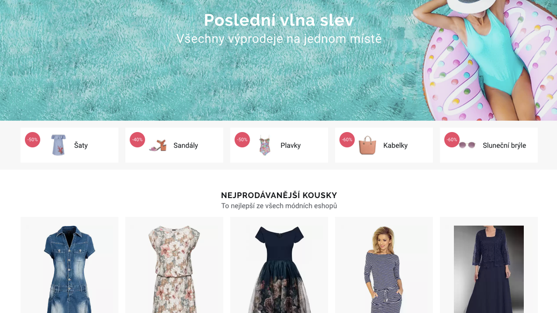 Glami web