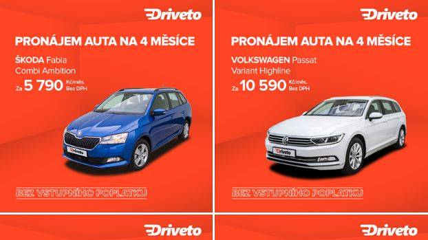 Driveto nabídka aut