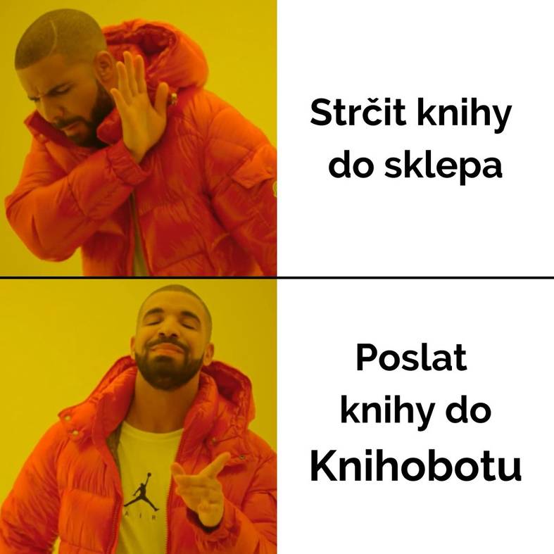 Knihobot knihy do sklepa