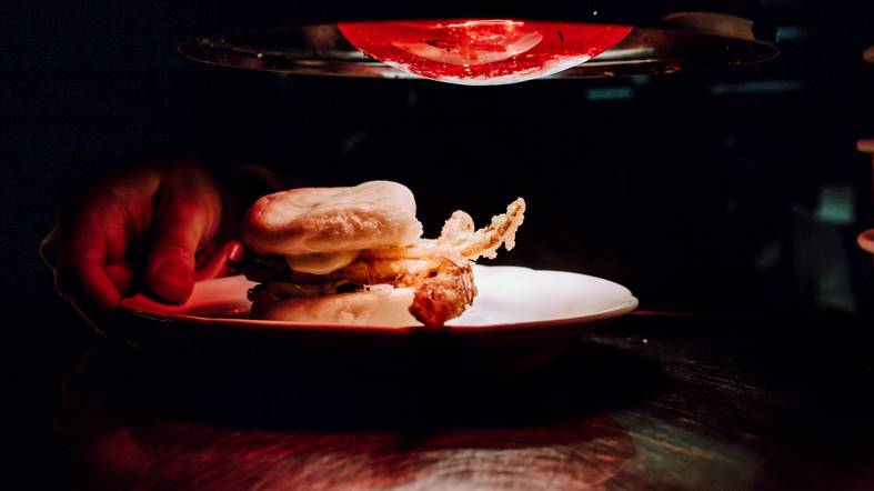 Sansho FD 13 (crab burger)