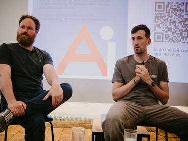 Tomáš Gogár and Martin Schmidt at Miton AI Times