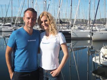 Founders Boataround Jana Escher a Jan Přibiš