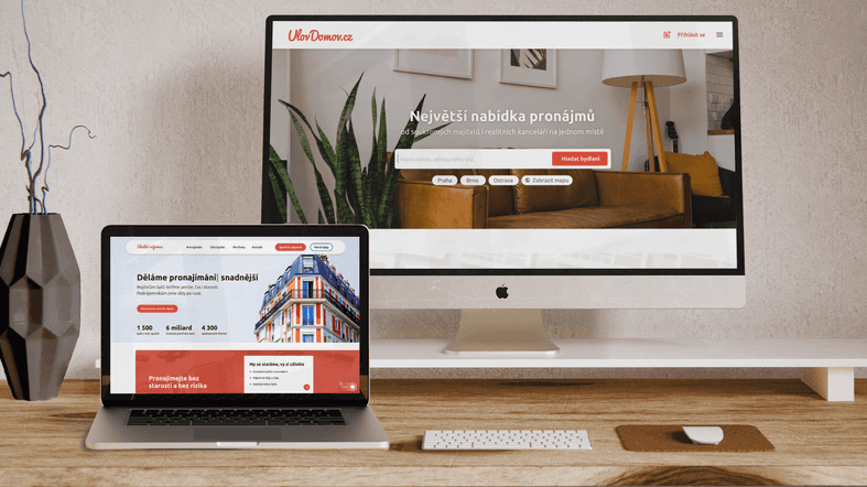  UlovDomov web