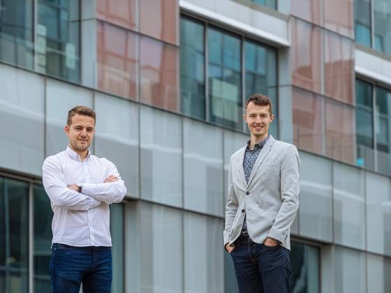 David Procházka (Donio) a Tomáš Hodboď (Miton)